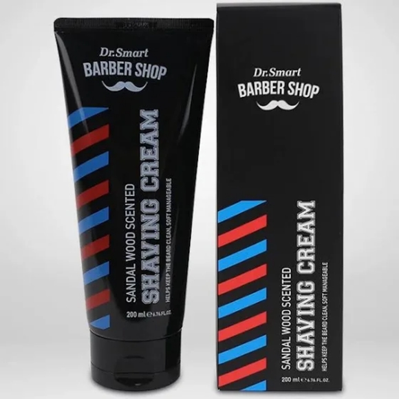Dr. Smart Barber Shop Shaving Cream Sandal Wood Scented 6.76 oz. (6pk) - Picture 2 of 4